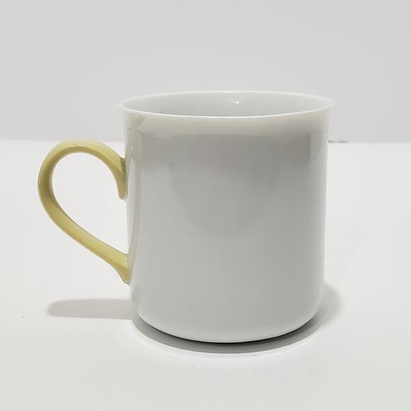 Vtg Treasure Master Floral Yellow Handle Mother Mug Cup Japan - Picture 3 of 12